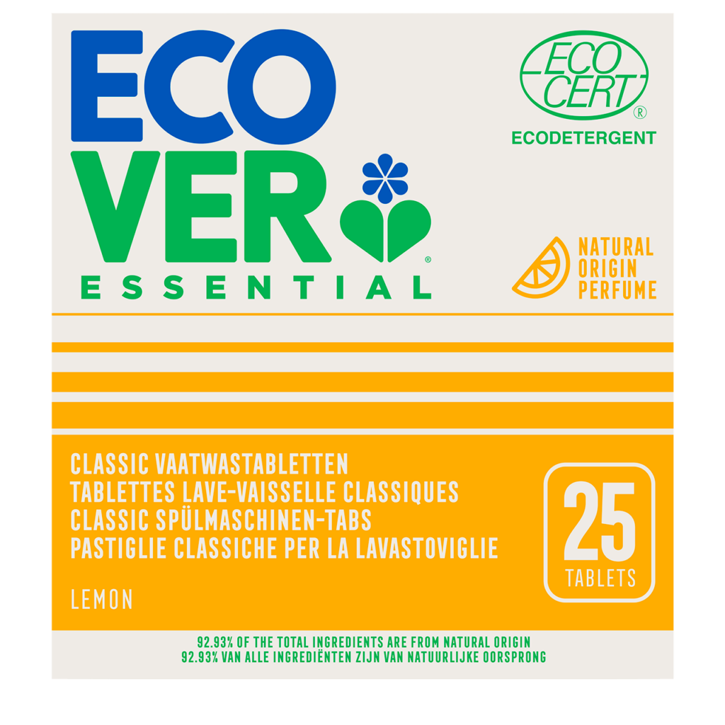 ECOVER ESSENTIAL TABLETTES LAVE-VAISSELLE